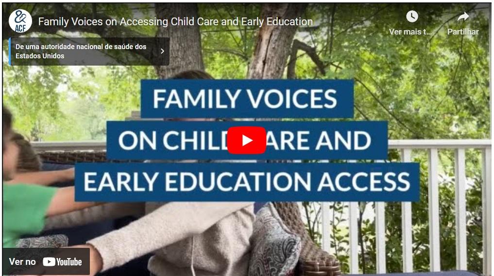 USA: Voces Familiares sobre el Acceso al Cuidado Infantil y la Educación Temprana